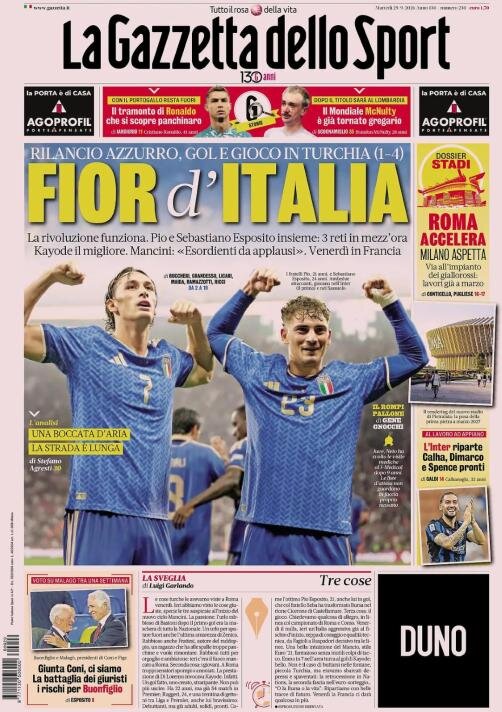 LA GAZZETTA: \