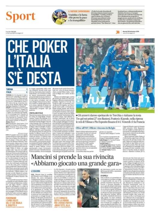 IL MESSAGGERO: \