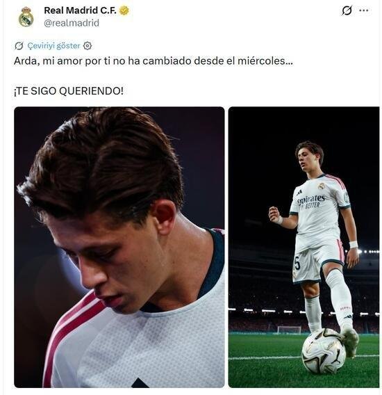 REAL MADRID'DEN PAYLA�IM