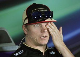 Raikkonen'e sakatlık şoku 