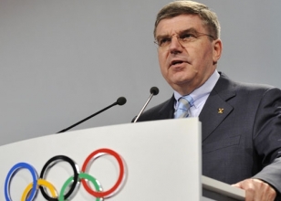 Uluslararas Olimpiyat Komitesi (IOC) Bakan Thomas Bach