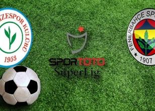 Fenerbahçe Çaykur Rizespor İddaa Maç Tahmini 5 Aralık 2021 ...