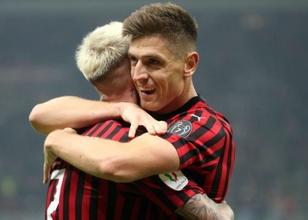 Milan güle oynaya turladı. futbol haberleri