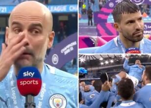 Pep Guardiola announces Agüero’s address