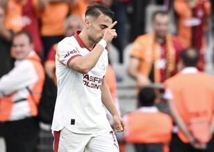 Yunus Akgün, sahada basmadık yer bırakmadı!