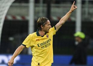 Milan, Modric'in golüyle Bologna'yı devirdi!