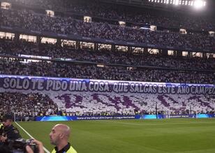 Real Madrid maçında, Filistin bayrakları stada alınmadı!