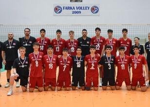 17 Yaş Altı Erkek Milli Voleybol Takımı, Balkan Şampiyonası'nda ikinci oldu