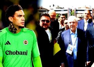 Ederson'dan Aziz Yıldırım'a: "Sizinle kalırım"