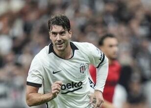 Dusan Vlahovic'ten Beşiktaş'ta rekor!