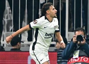 İlhan Fakılı Beşiktaş formasıyla Avrupa'da ilk golünü attı