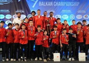 15 Yaş Altı Güreş Milli Takımı, Balkan şampiyonu oldu