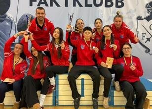 Milli eskrimcilerden İsveç'te 4 madalya!