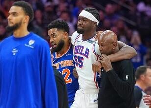 76ers'ta Hukporti, aşil tendonunu yırttı: Sezonu kapattı
