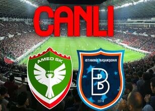 Amedspor - Başakşehir maçı 13 Eylül 2026'da Diyarbakır