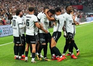 Beşiktaş, Erzurumspor'u geçti: Liderlik geldi