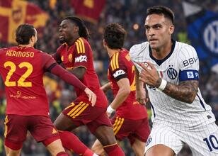 Roma ile Inter 2-2 berabere kaldı