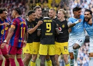 Barcelona, Manchester City ve Dortmund, milli araya kayıpsız girdi