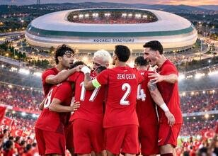 A Milli Takım 25 Eylül'de Kocaeli'de 3. kez sahada