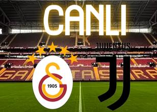Galatasaray Juventus maçı canlı izle kesintisiz donmadan