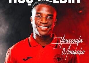 Arca Çorum FK, Moukoko'yu kadrosuna kattı!