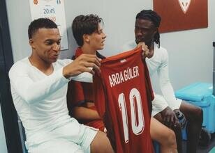 Mbappe'den maç sonrası Arda Güler paylaşımı: "Habibi"