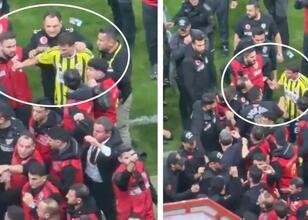 Mert Hakan Yandaş derbi sonrası polisle tartıştı!