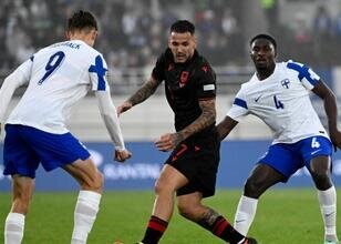 Manaj'ın golü Arnavutluk'a yetmedi!