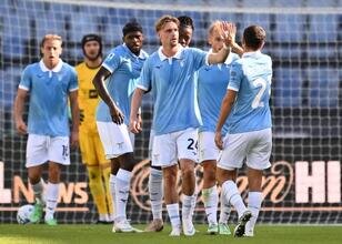 Lazio zirve takibini sürdürdü!