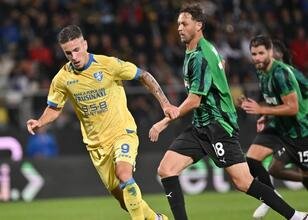 Frosinone'den Sassuolo'ya 4 gol! Raimondo hat-trick yaptı