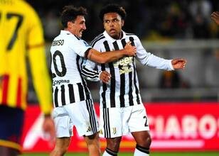 Juventus'a galibiyet için bir devre yetti