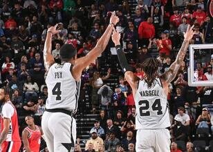 NBA'de Spurs, Clippers'i yenerek üst üste 11. galibiyetini aldı