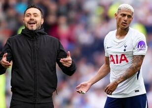 De Zerbi'den Richarlison çıkışı: "Benim sorunum değil"