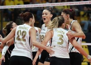 VakıfBank, Galatasaray'a set vermedi!