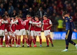 Arsenal'e büyük şok! 4. Lig ekibine elendiler!