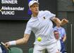 Tek erkeklerde dnya 1 numaras Sinner, Wimbledon'da 3. tura kt
