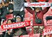 Fanatik nineler, Samsunspor'u yalnz brakmyor!