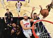 LeBron 41. ya� g�n�nde sessiz kald�, Lakers Pistons'a farkl� yenildi