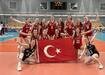 T�rkiye 18 Ya� Alt� Kad�n Milli Voleybol Tak�m� grubu nama�lup bitirdi