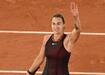 D�nya 1 numaras� Sabalenka, Fransa A��k'ta �eyrek finale ��kt�