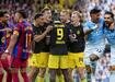 Barcelona, Manchester City ve Dortmund, milli araya kay�ps�z girdi
