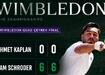 Ahmet Kaplan, Wimbledon'a ilk turda veda etti