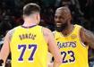 Lakers, LeBron ve Luka'n�n 60 say�l�k performans�yla Pelicans'� y�kt�