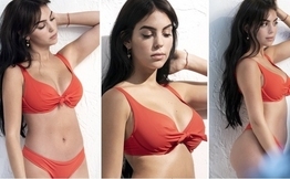 Ronaldo'nun sevgilisi Georgina, iç çamaşırı modeli oldu!