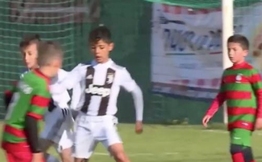Cristiano Ronaldo'nun 'topçu' oğlundan bir devrede 7 gol!