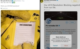 Dortmund'dan Schalke'ye 2019 için çok konuşulan gönderme!
