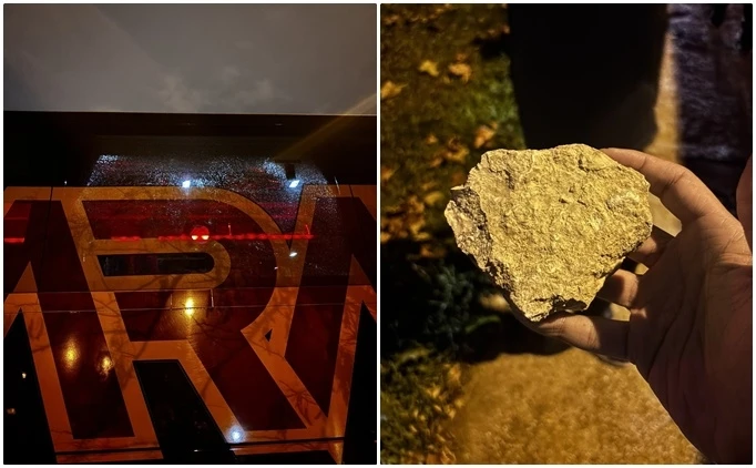 G.SARAY OTOB�S�NE SALDIRI