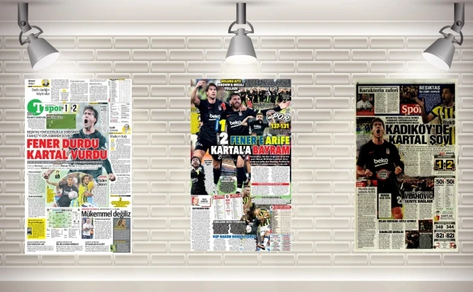 DERBİ ZAFERİ İÇİN MANŞETLER