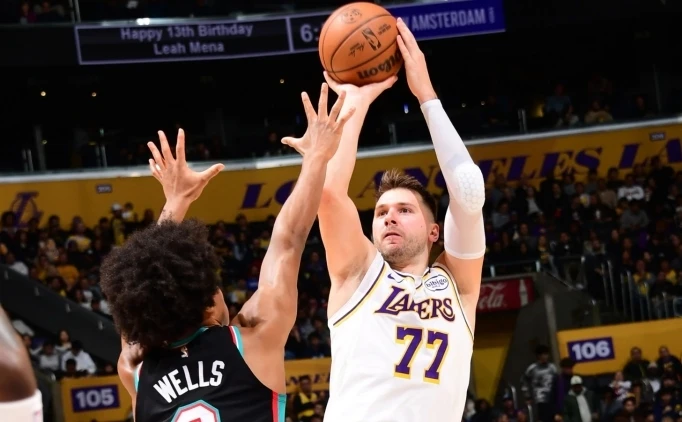 LUKA TA�IDI, LAKERS KAZANDI