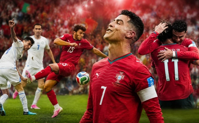 PORTEKİZ'DEN 5 GOLLÜ ŞOV!